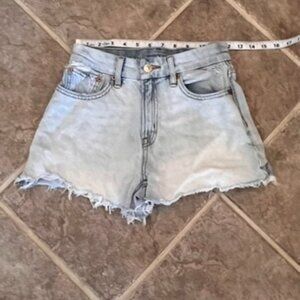 American Eagle women's jean shorts Strigid size 00
